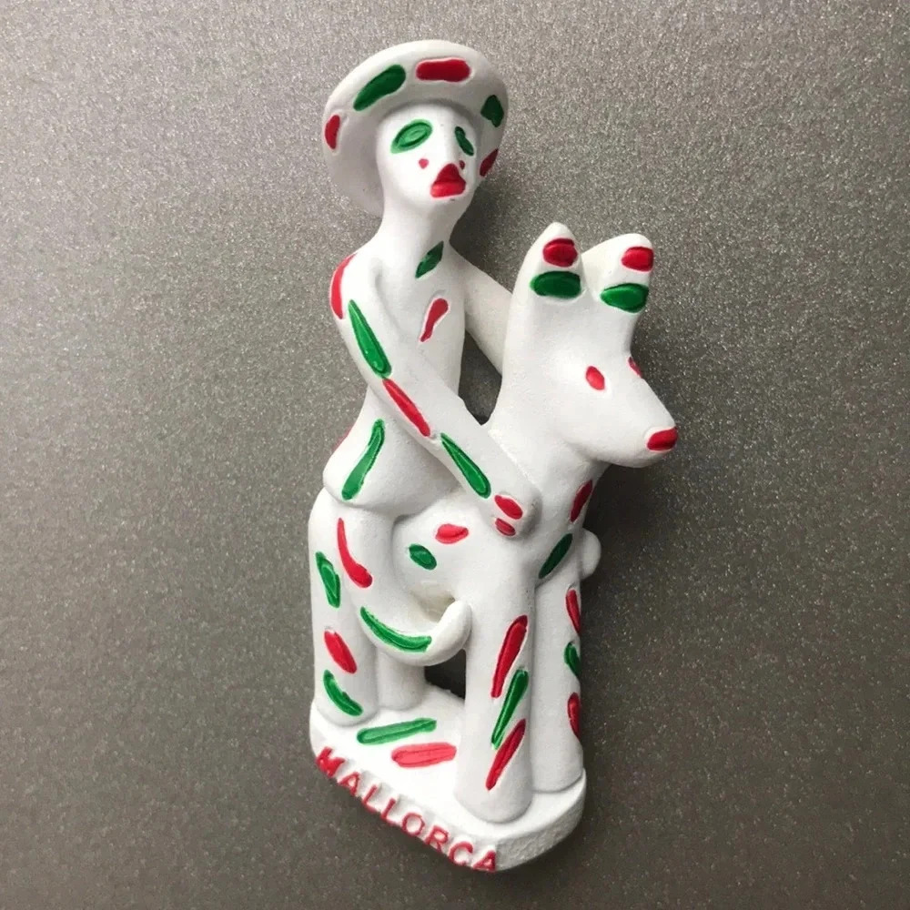 Siruell Mallorcan Man Riding Horse Magnet